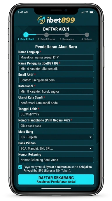 Buat Akun Baru ibet899 di Android dengan Mudah